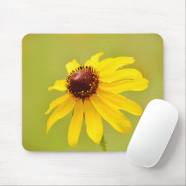 Hübsche Texas-Wildblume Gelbfärbung Mousepad