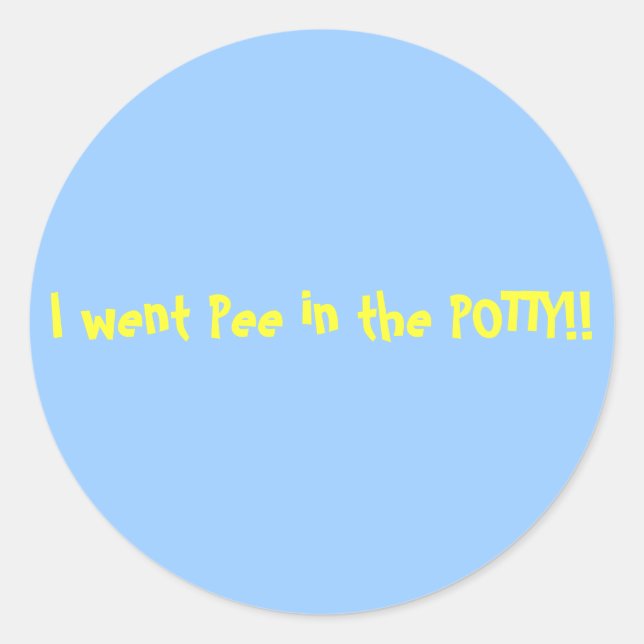 Hübsche Trainingsaufkleber Runder Aufkleber (Vorderseite)