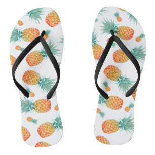 Hübsche TROPISCHE Ananas-Schleimbügel Flip Flops