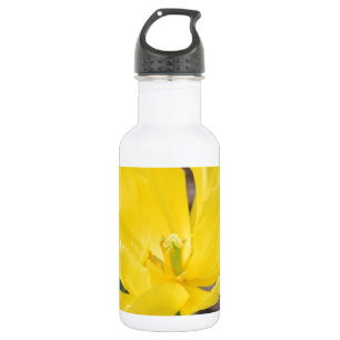 hübsche Tulpe Blume. Blumengarten Trinkflasche