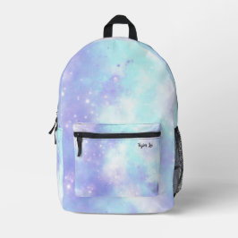 Hübsche Tye Dye Monogramm Bedruckter Rucksack