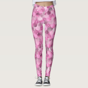 Hübsche vibrierende Schatten der Rosa-u. Leggings