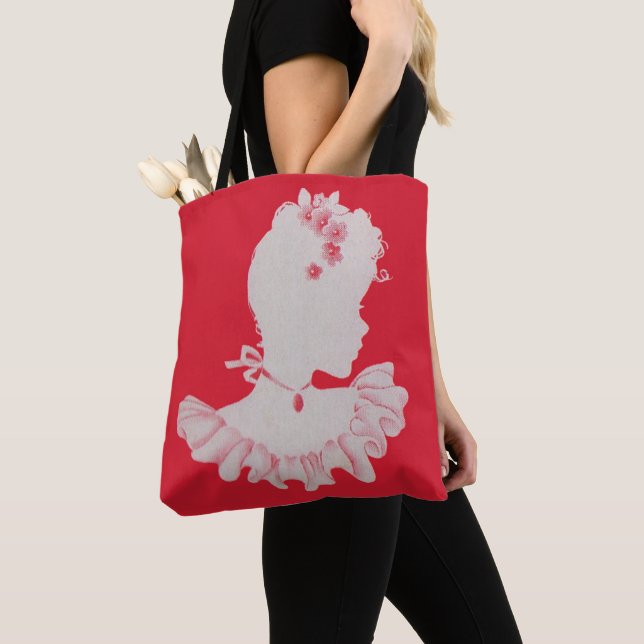 hübsche Viktorianische Silhouette (Von Nahem)