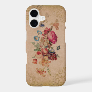 Hübsche viktorianische Vintage-Rosen-Blumen-Handyh