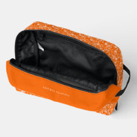 Hübsche Vintage Floral Monogramm | Orange