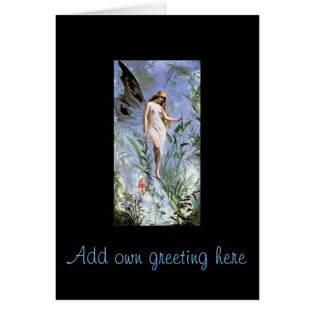 Hübsche Vintage Kunstfertigkeit Blume - Namensschi (Vorne)