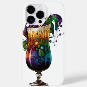 HÜBSCHE WASSERCOLOR MARDI GRAS GETRÄNKE Case-Mate iPhone 14 PRO MAX HÜLLE