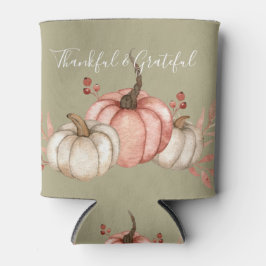 Hübsche Wasserfarbenkürbis Dosenkühler