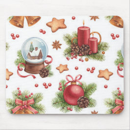 Hübsche Weihnachtsmuse Mousepad