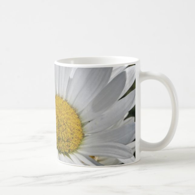 Hübsche Weißblüten Tasse (Rechts)