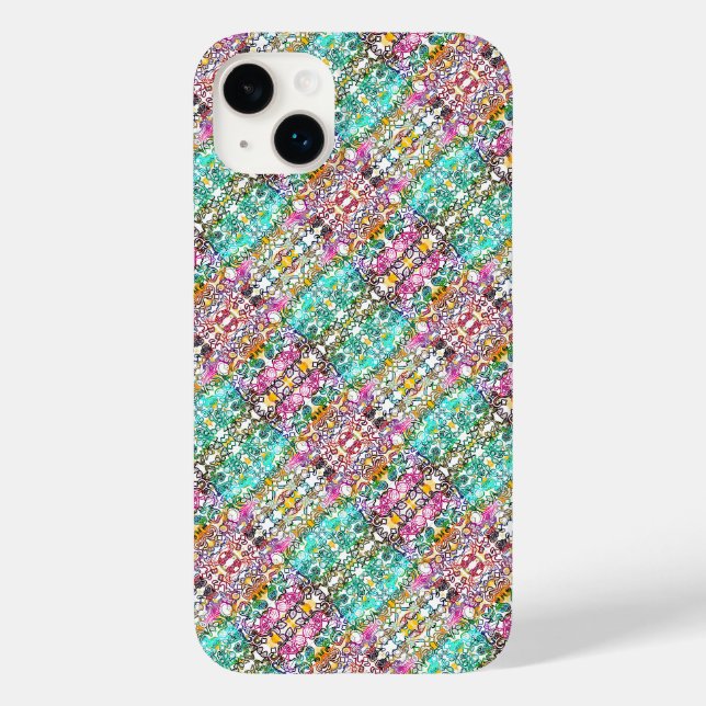 Hübsche weiße bunte Blumen  Case-Mate iPhone-Hülle iPhone Hülle (Rückseite)