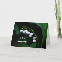 Hübsche Weiße Lilie des Valley Floral Beileid