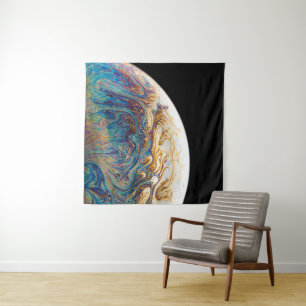 Hübsche Welt Wandteppich