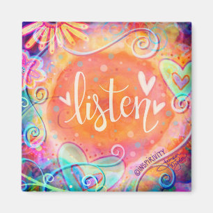 Hübsche Whimsical Trendy Inspiration Magnet