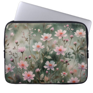 Hübsche Wildblumen Laptopschutzhülle