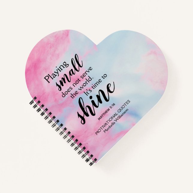 Hübsche ZEIT ZU SCHEIDEN Notizbuch (Vorderseite)