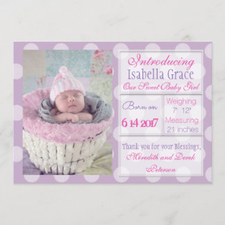 Hübschen Lila Geburtstagskündigungen Einladung