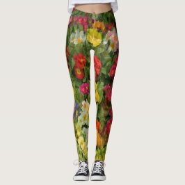 Hübscher Abend Primroses.... Leggings