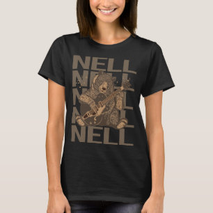 Hübscher Bär - Nell Name T-Shirt