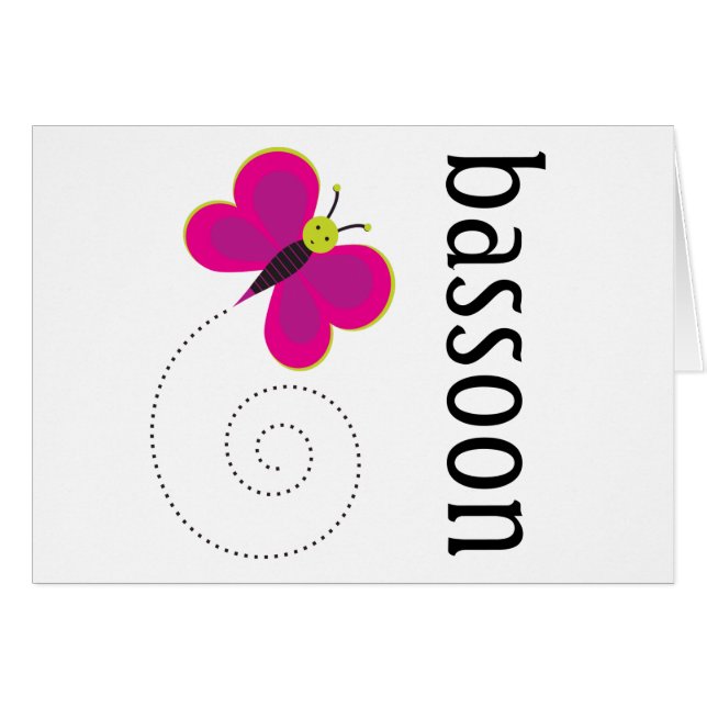 Hübscher Bassoon (Vorderseite (Horizontal))