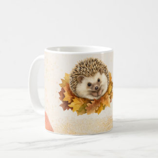 Hübscher Becher für den Herbst. Kaffeetasse
