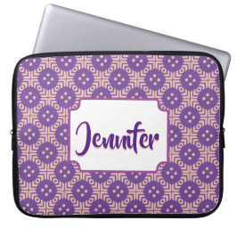 Hübscher benutzerdefinierter Farbkreis und Punktde Laptopschutzhülle