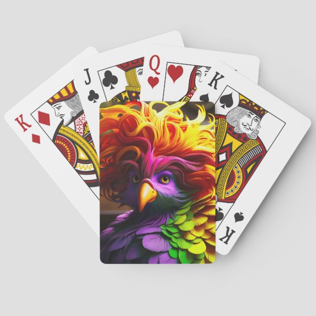 Hübscher Bird Spielkarten (Rückseite)