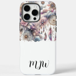 Hübscher Boho Feather iPhone/iPad Fall iPhone 16 Pro Max Hülle