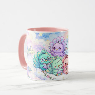 Hübscher Bunter Pfauen Becher Tasse