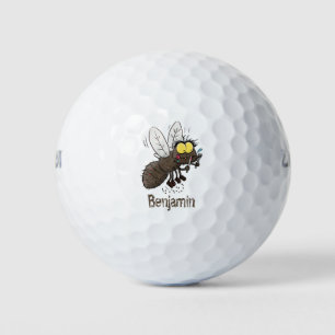 Hübscher Cartoon Golfball
