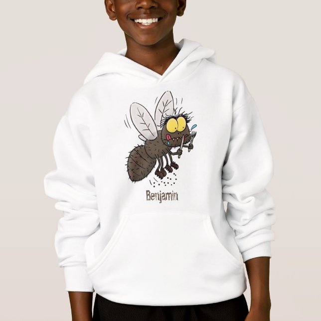 Hübscher Cartoon Hoodie (Vorderseite)