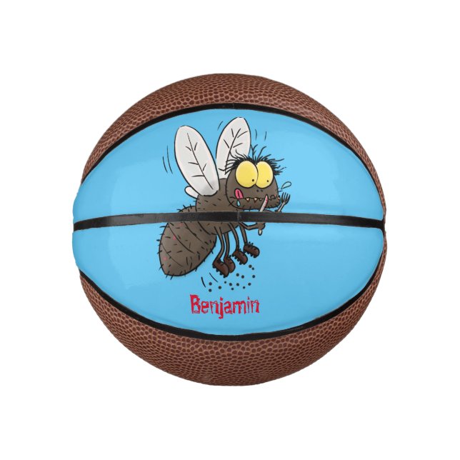 Hübscher Cartoon Mini Basketball (Vorderseite)