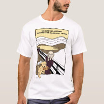 Hübscher Cartoon mit Hund T - Shirt
