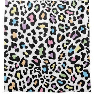 Hübscher Cheetah Printduschvorhang Duschvorhang