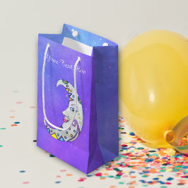 Hübscher Crescent Moon farbenfrohe Markierungen st Kleine Geschenktüte