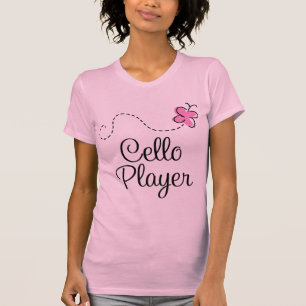 Hübscher der Cello-T - Shirt der Frauen
