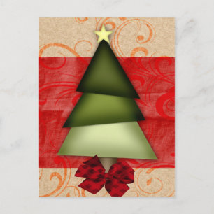 hübscher, eleganter Urlaub Gruß PostCards Feiertagspostkarte