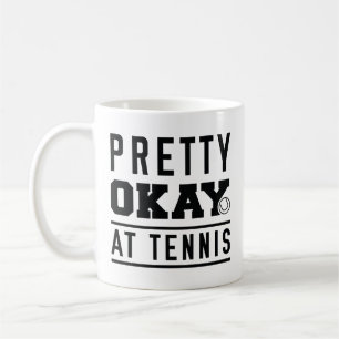Hübscher Erfolg bei Tennis Kaffeetasse