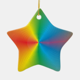 Hübscher farbiger Star > Weihnachtsschmuck