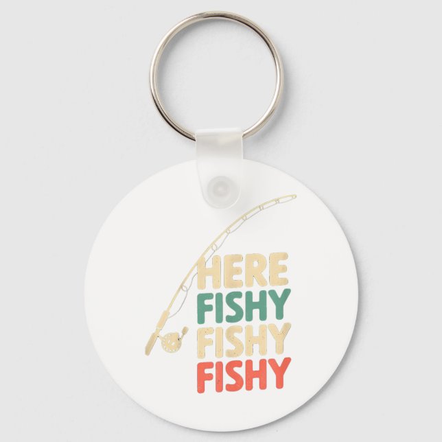 Hübscher Fisch B Fisch _1 Schlüsselanhänger (Vorderseite)