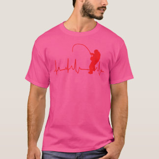 Hübscher Fischfang mit Fischfang T-Shirt