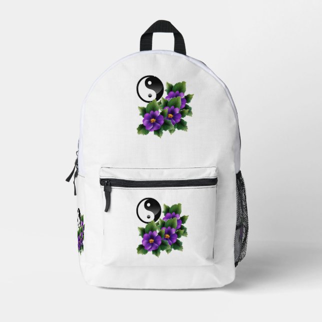 Hübscher Frieden Bedruckter Rucksack (Vorderseite)
