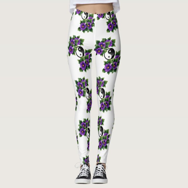 Hübscher Frieden Leggings (Vorderseite)