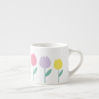 Hübscher Frühling Tulips Pastell Floral