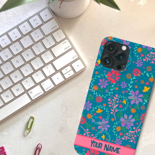 Hübscher Frühlingsherz Blume Muster Inspirivity Case-Mate iPhone Hülle