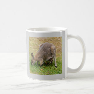 Hübscher gegenübergestellter Wallaby Kaffeetasse