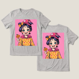 Hübscher Girl Halloween Trimix T - Shirt