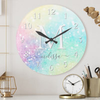 Hübscher Glitzer Holographic Iridescent Girl
