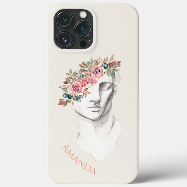 Hübscher Griechischer Antike Boy Custom Phone Case (Rückseite)