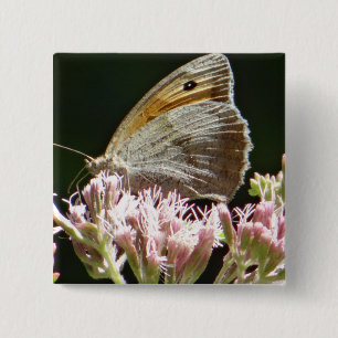 Hübscher Großschmetterling Button